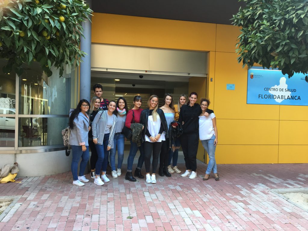 Alumnos de Higiene Bucodental CESUR Murcia